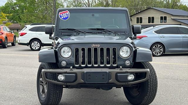 used 2017 Jeep Wrangler Unlimited car, priced at $21,575