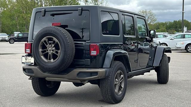 used 2017 Jeep Wrangler Unlimited car, priced at $21,575