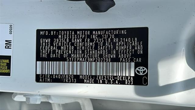 used 2021 Toyota Corolla car, priced at $15,675