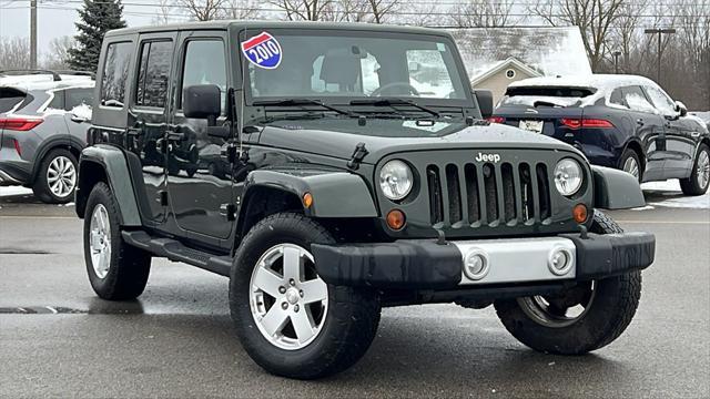 used 2010 Jeep Wrangler Unlimited car, priced at $9,675