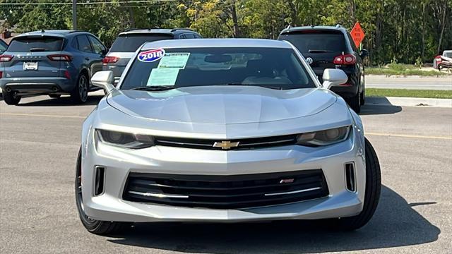 used 2018 Chevrolet Camaro car, priced at $17,575