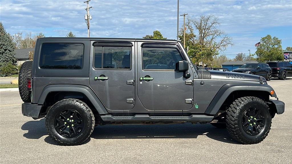 used 2017 Jeep Wrangler Unlimited car, priced at $20,275