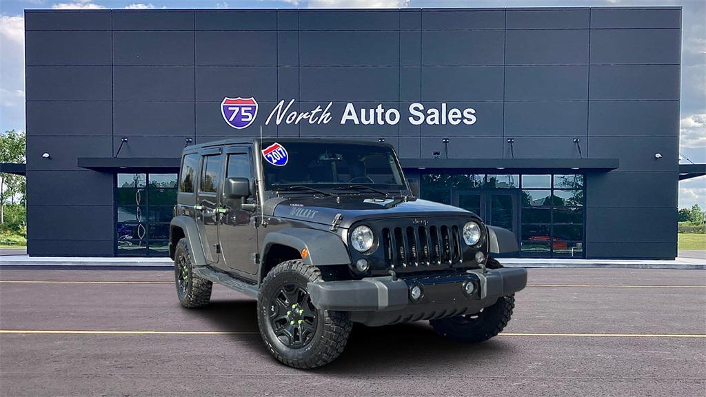used 2017 Jeep Wrangler Unlimited car, priced at $20,275