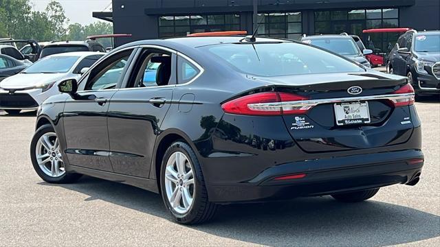 used 2018 Ford Fusion car, priced at $9,875
