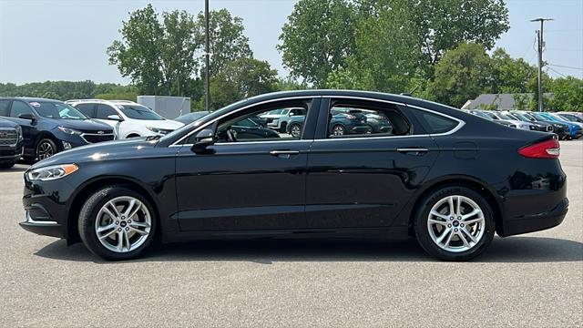 used 2018 Ford Fusion car, priced at $9,875