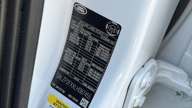 used 2020 Land Rover Range Rover Evoque car, priced at $26,675