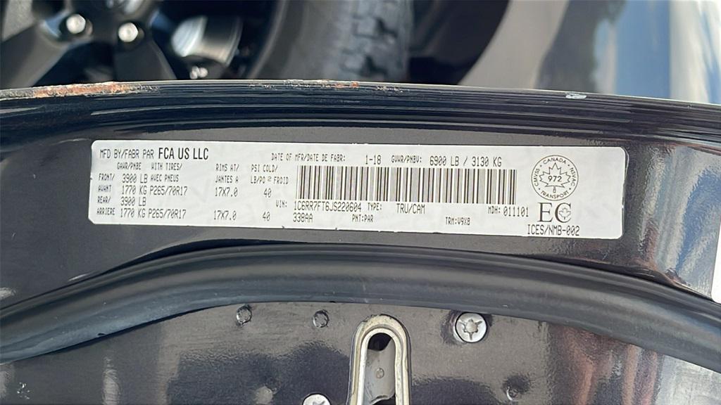 used 2018 Ram 1500 car, priced at $20,175