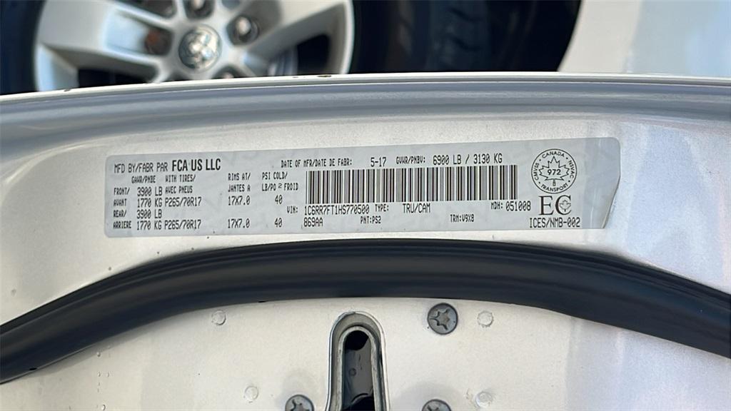 used 2017 Ram 1500 car, priced at $15,775