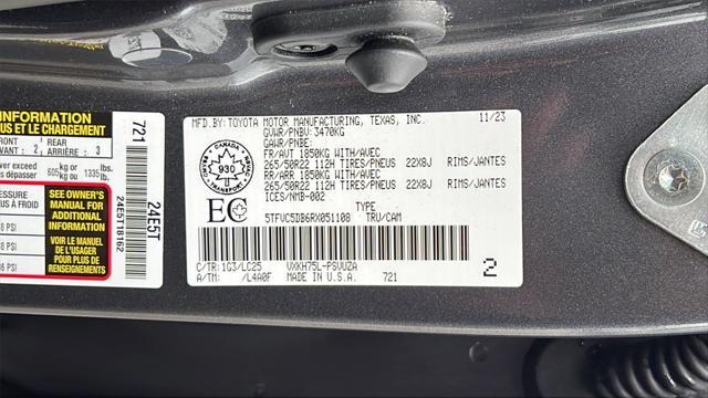 used 2024 Toyota Tundra Hybrid car, priced at $63,975