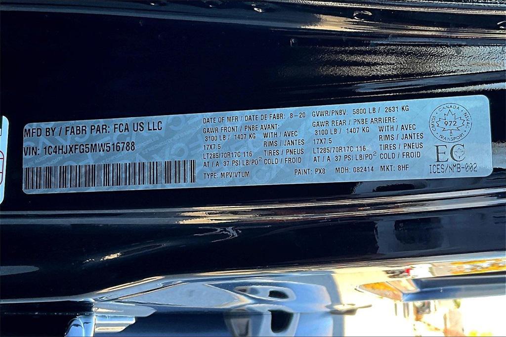 used 2021 Jeep Wrangler Unlimited car, priced at $35,975