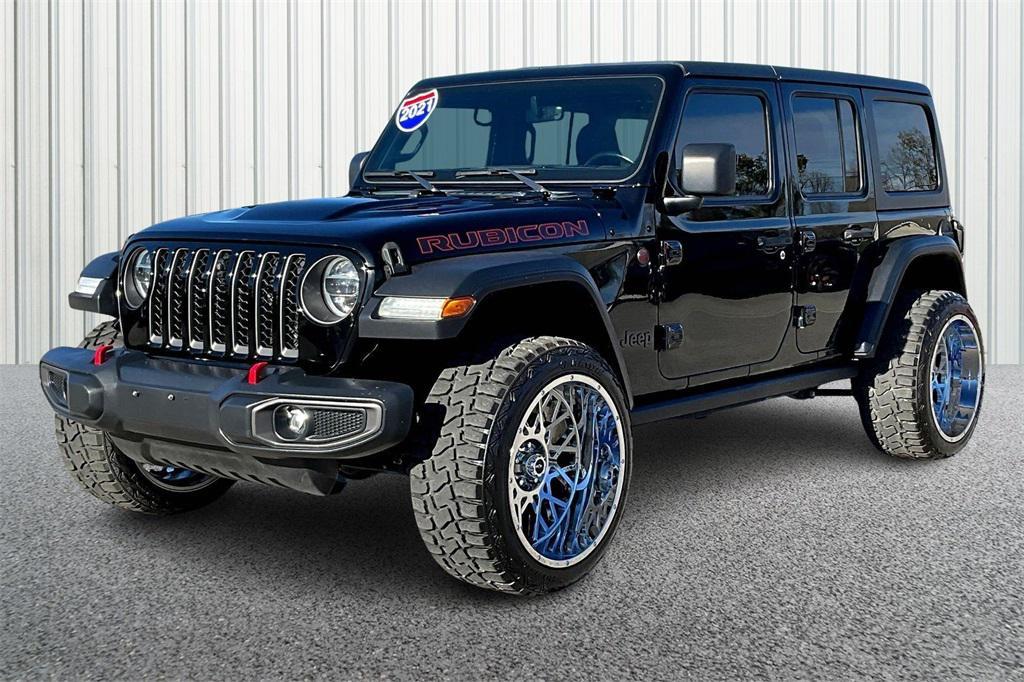 used 2021 Jeep Wrangler Unlimited car, priced at $35,975