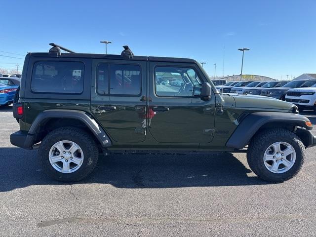 used 2021 Jeep Wrangler Unlimited car, priced at $31,794