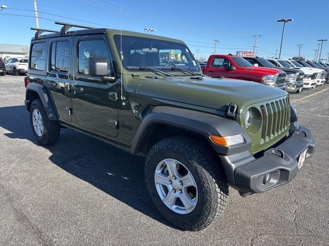 used 2021 Jeep Wrangler Unlimited car, priced at $31,794