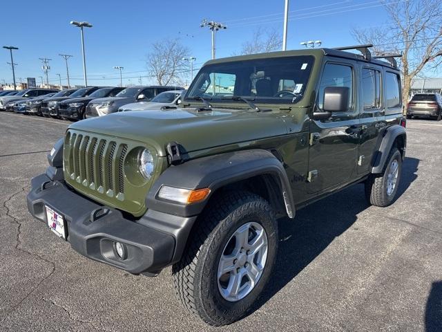 used 2021 Jeep Wrangler Unlimited car, priced at $31,794