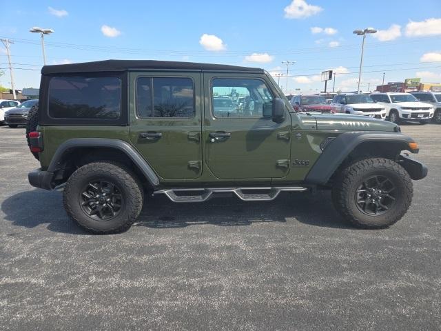 used 2024 Jeep Wrangler car, priced at $38,935