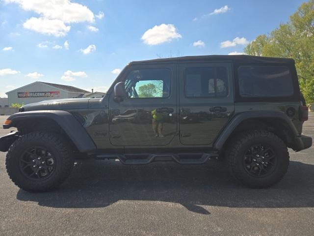 used 2024 Jeep Wrangler car, priced at $38,935