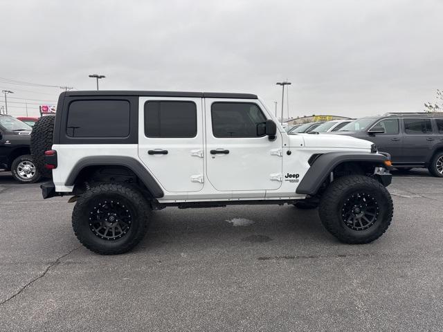 used 2021 Jeep Wrangler Unlimited car, priced at $27,637