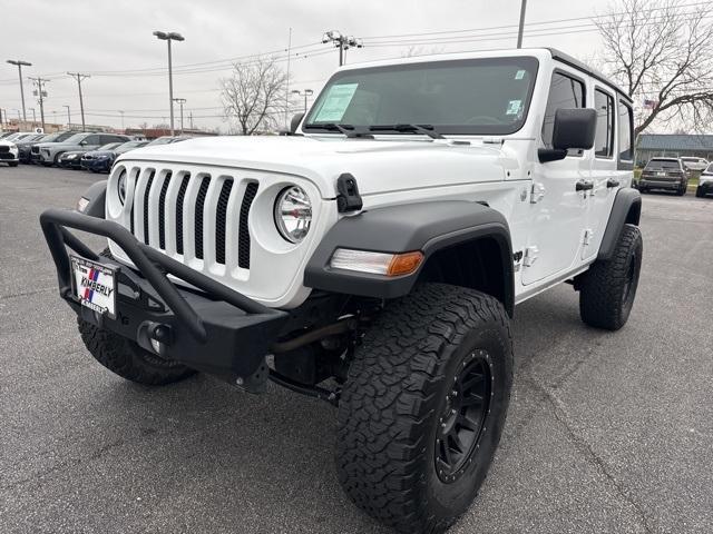 used 2021 Jeep Wrangler Unlimited car, priced at $27,993