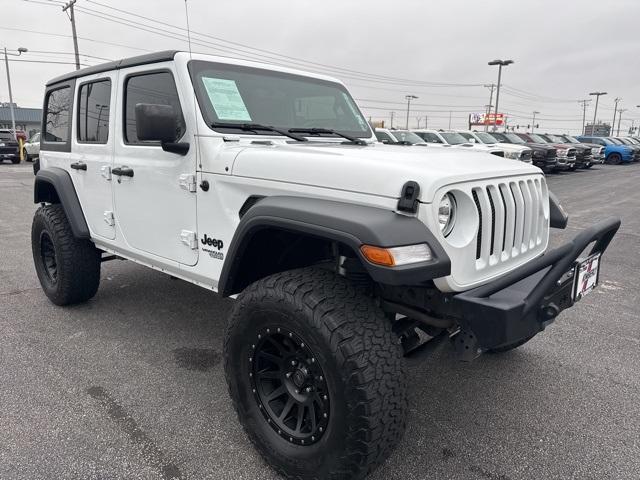 used 2021 Jeep Wrangler Unlimited car, priced at $27,637