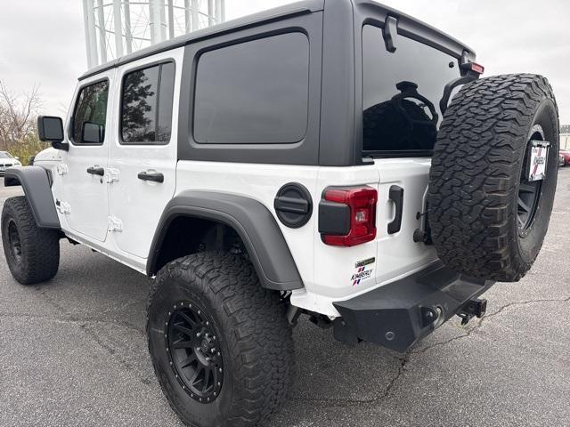 used 2021 Jeep Wrangler Unlimited car, priced at $27,637