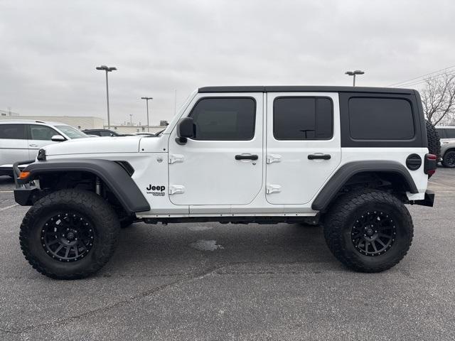 used 2021 Jeep Wrangler Unlimited car, priced at $27,637