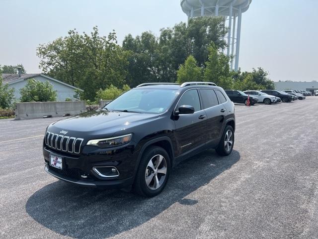 used 2021 Jeep Cherokee car, priced at $21,833