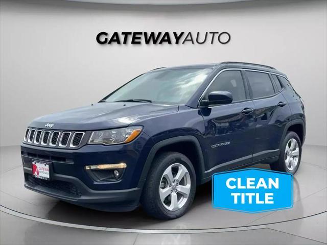 used 2019 Jeep Compass car, priced at $18,795