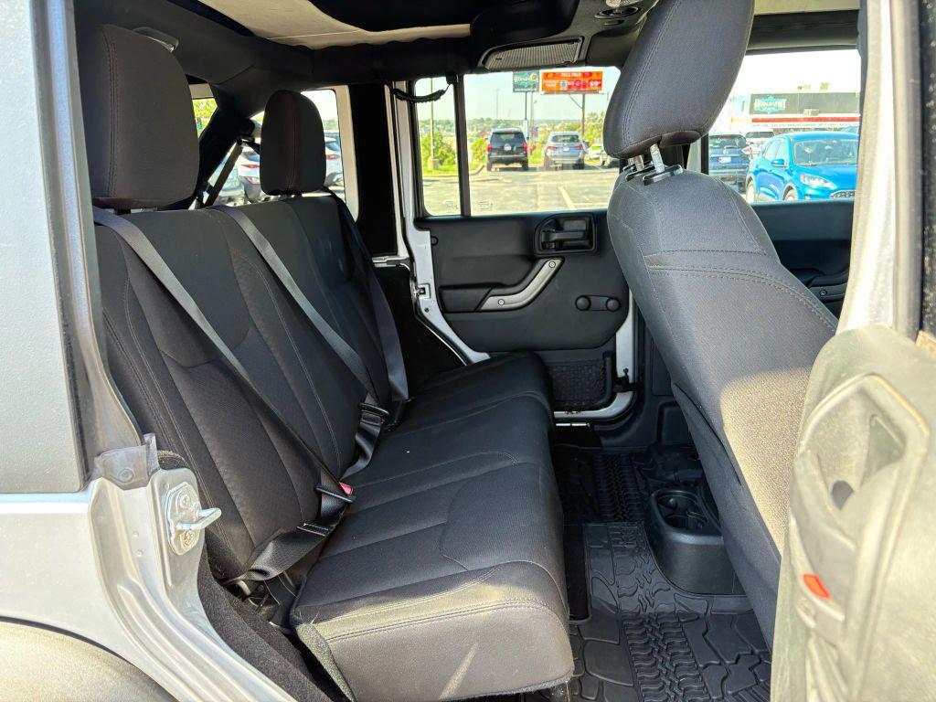 used 2018 Jeep Wrangler JK Unlimited car, priced at $19,450