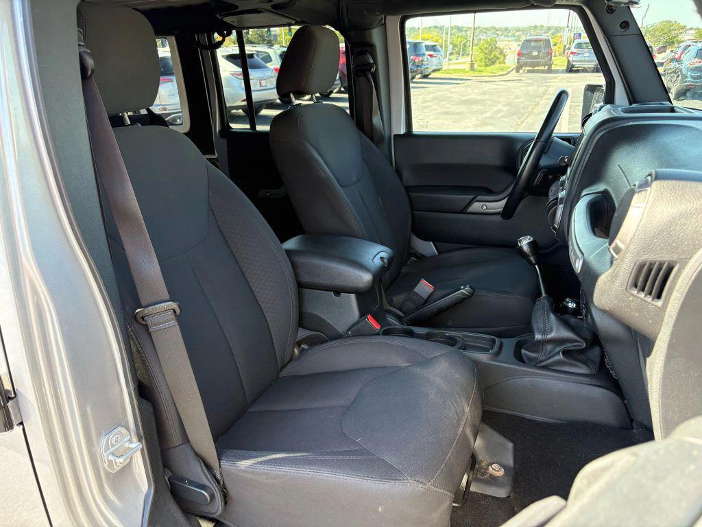 used 2018 Jeep Wrangler JK Unlimited car, priced at $19,450