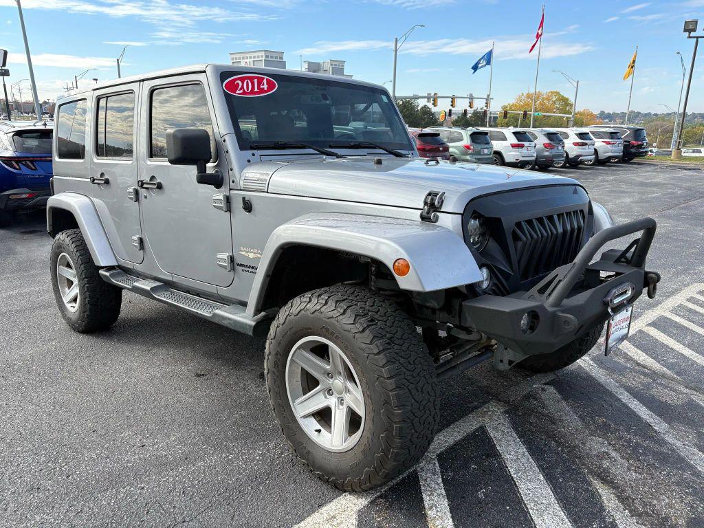used 2014 Jeep Wrangler Unlimited car, priced at $16,995