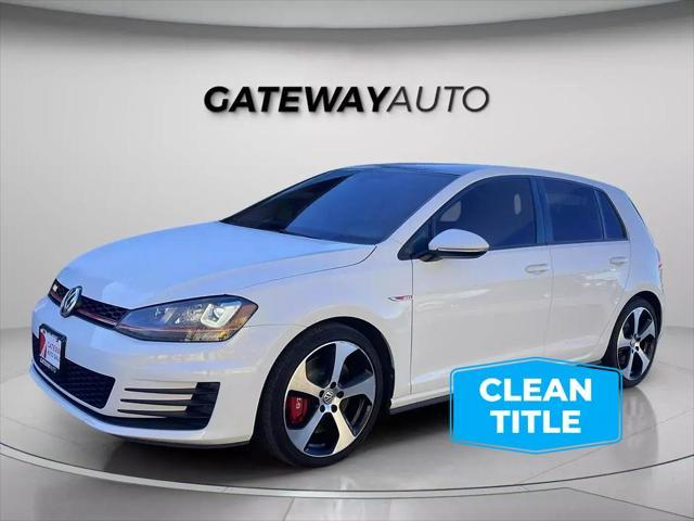 used 2017 Volkswagen Golf GTI car, priced at $16,749