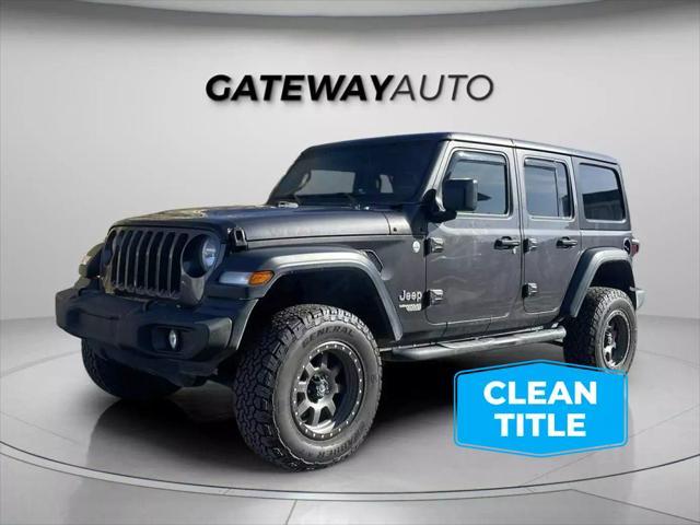 used 2019 Jeep Wrangler Unlimited car, priced at $27,995