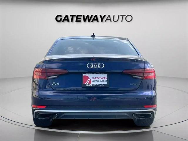 used 2019 Audi A4 car, priced at $22,495