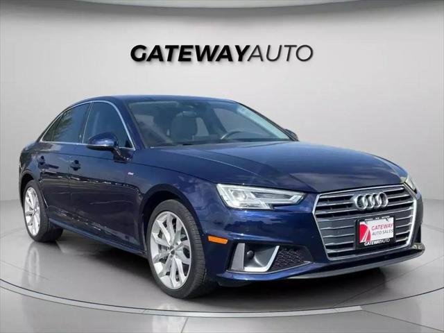 used 2019 Audi A4 car, priced at $22,495