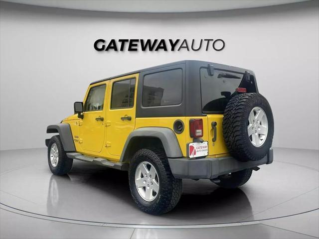 used 2011 Jeep Wrangler Unlimited car, priced at $12,995