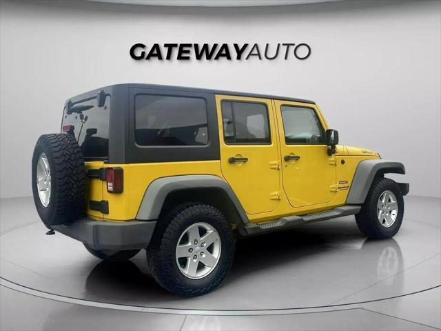 used 2011 Jeep Wrangler Unlimited car, priced at $12,995