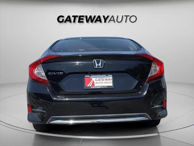 used 2021 Honda Civic car, priced at $19,495