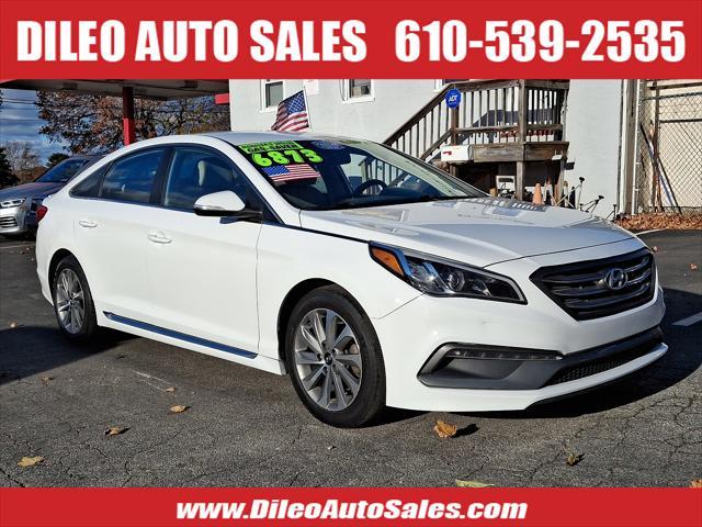 used 2015 Hyundai Sonata car, priced at $6,873