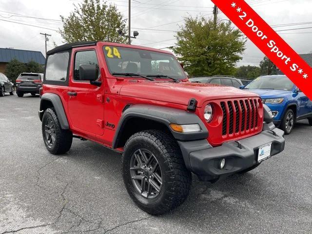 used 2024 Jeep Wrangler car, priced at $34,488