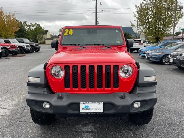 used 2024 Jeep Wrangler car, priced at $34,488