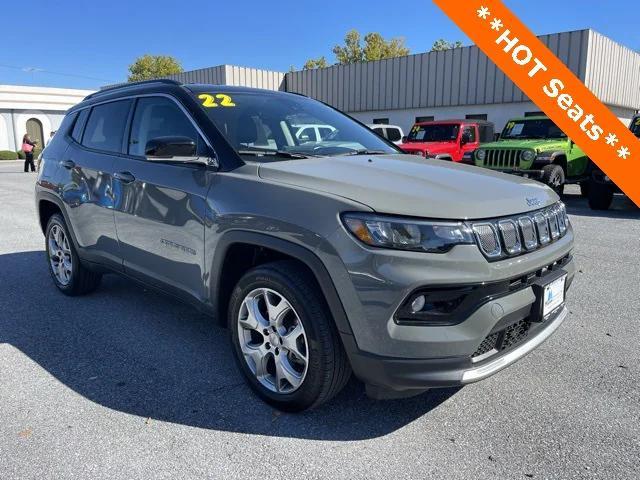 used 2022 Jeep Compass car, priced at $24,958