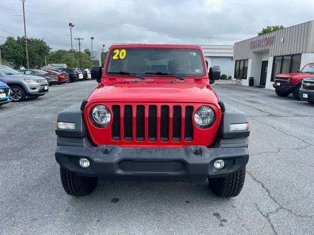 used 2020 Jeep Wrangler Unlimited car, priced at $30,900