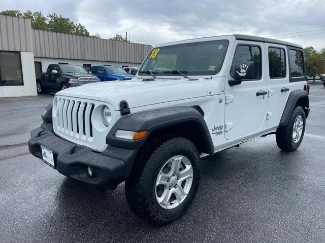 used 2018 Jeep Wrangler Unlimited car, priced at $27,900