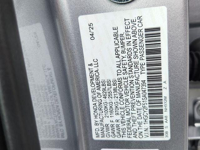 new 2025 Honda Accord Hybrid car, priced at $33,223