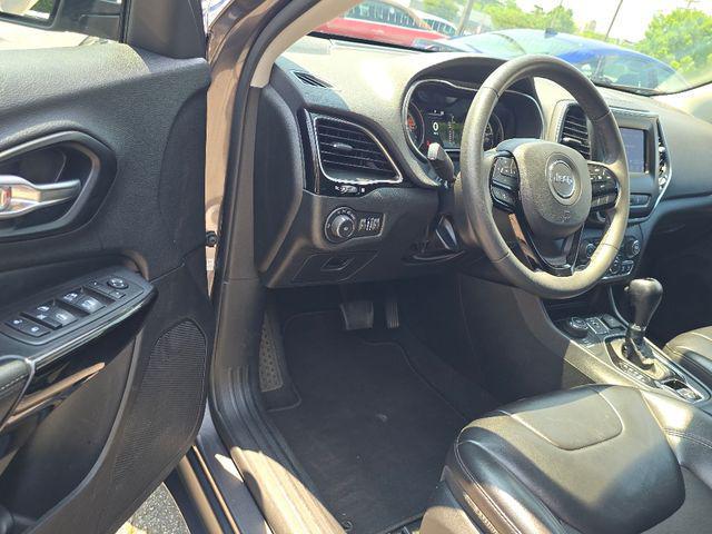 used 2021 Jeep Cherokee car, priced at $19,765