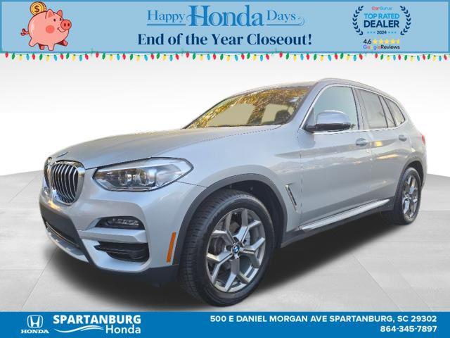 used 2021 BMW X3 car, priced at $22,618