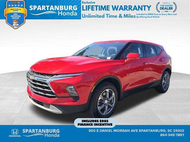 used 2023 Chevrolet Blazer car, priced at $22,828