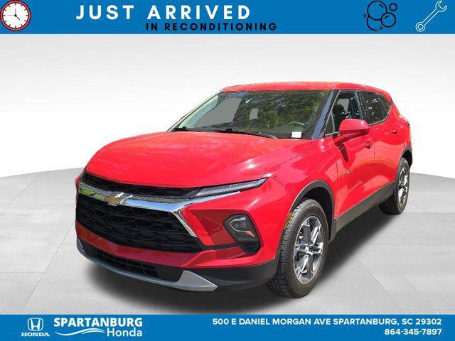 used 2023 Chevrolet Blazer car, priced at $24,239
