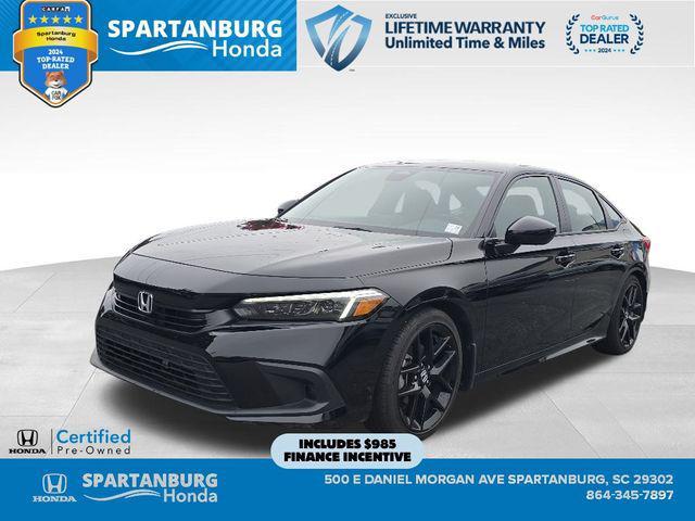 used 2024 Honda Civic car, priced at $24,794