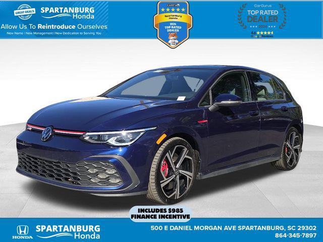 used 2024 Volkswagen Golf GTI car, priced at $30,010